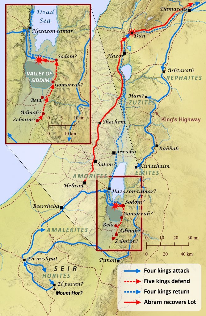 Battle At Valley of Siddim | The Bible Says