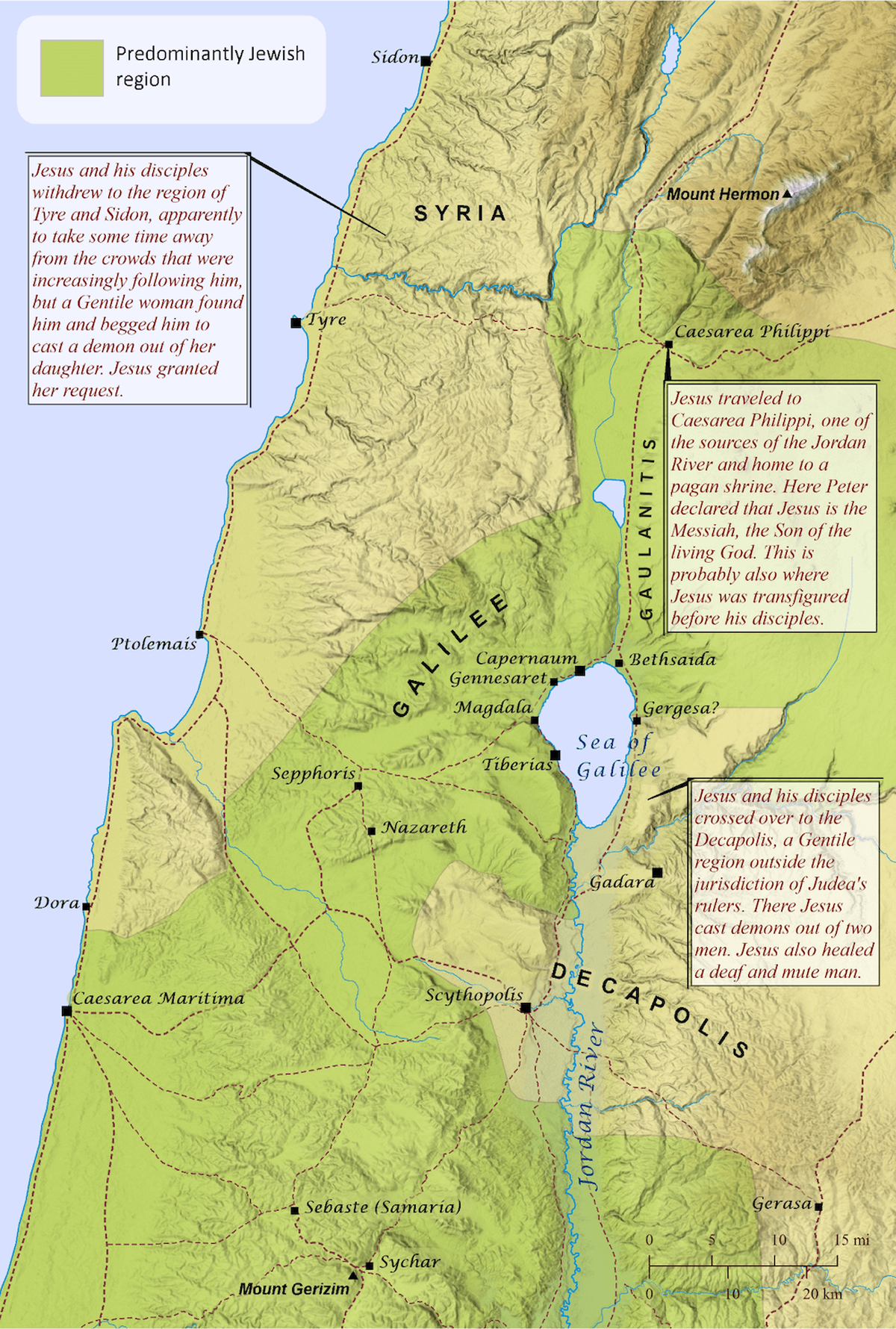 Jesus Ministry Beyond Israel (with Gaulanitis) | The Bible Says