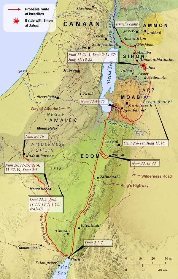 The Journey to Abel-Shittim | The Bible Says