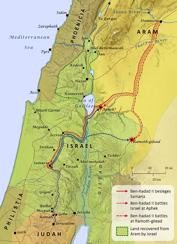 Ahab's Wars with Aram | The Bible Says