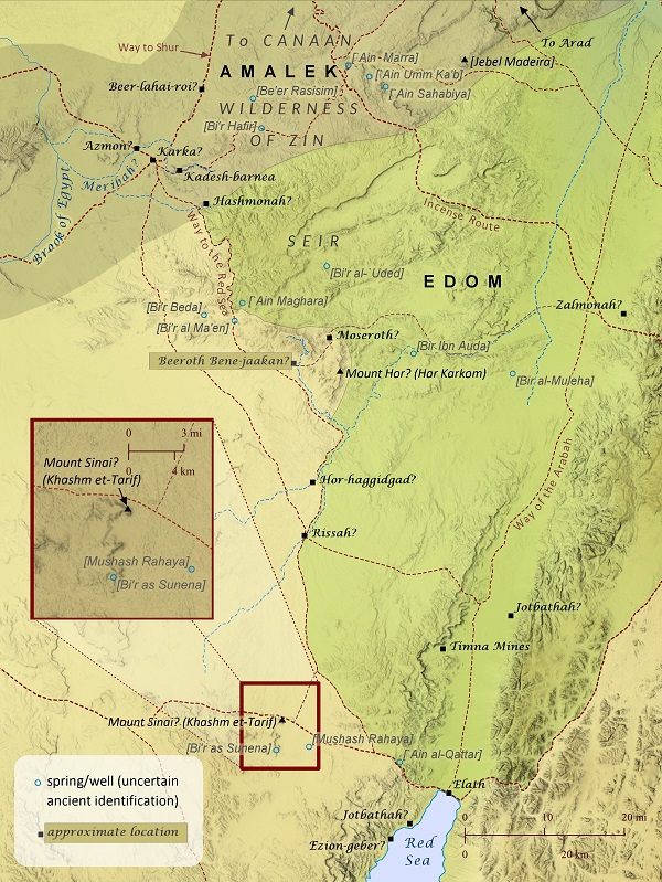 The Israelites' Journeys in the Wilderness | The Bible Says