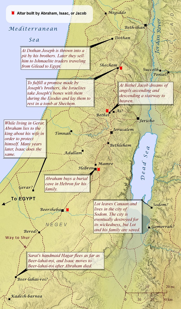 Patriarchs in Canaan