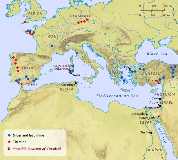 Tarshish | The Bible Says