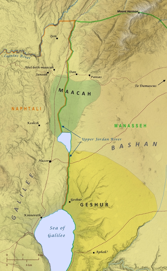 Geshur and Maacah | The Bible Says